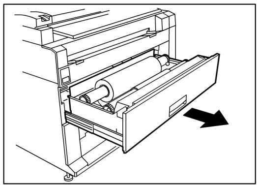 XEROX 6279 - Chargement d'un support en rouleau - 1
