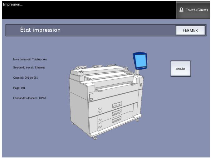 XEROX 6279 - Messages d'etat et d'erreur - 1