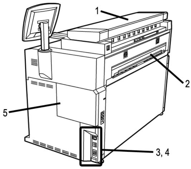 XEROX 6279 - Vue arrirée - 1