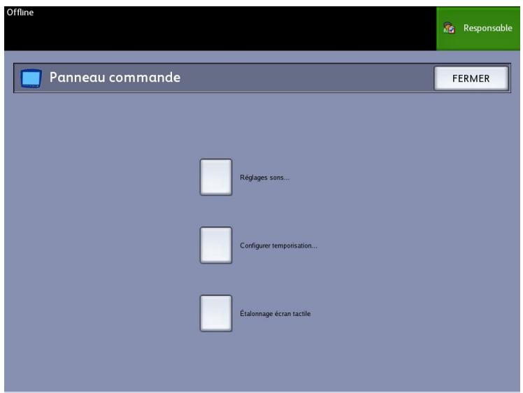 XEROX 6279 - Réglages sons - 1