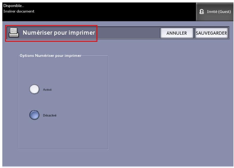 XEROX 6604 - Numérisation vers imprimante - 1