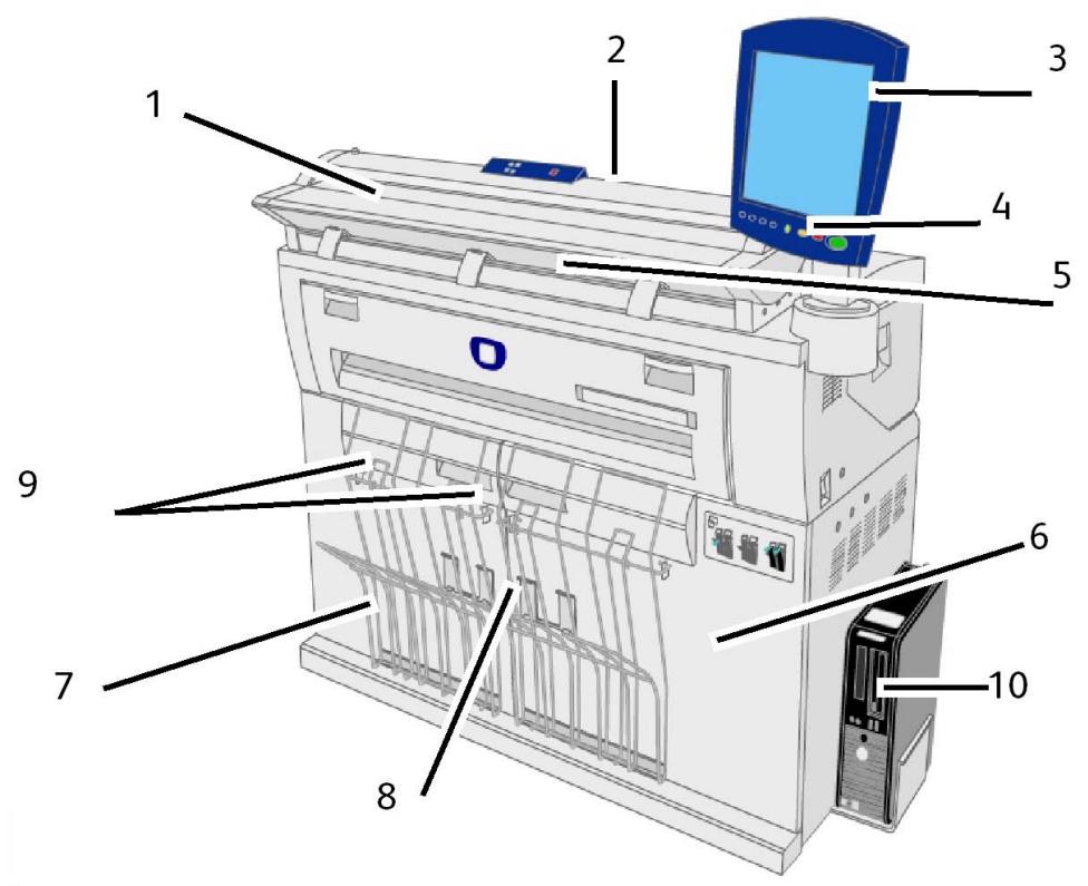 XEROX 6604 - Vue avant - 1