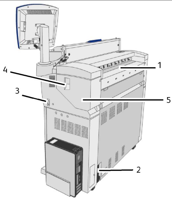 XEROX 6604 - Vue arrêtè - 1
