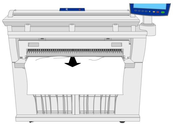 XEROX 6604 - Incidents support dans le départ manuel - 2