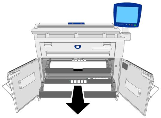 XEROX 6605 - AVERTISSEMENT - 1