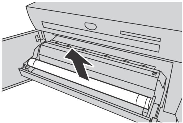 XEROX 6605 - Chargement du support en rouleau - 3