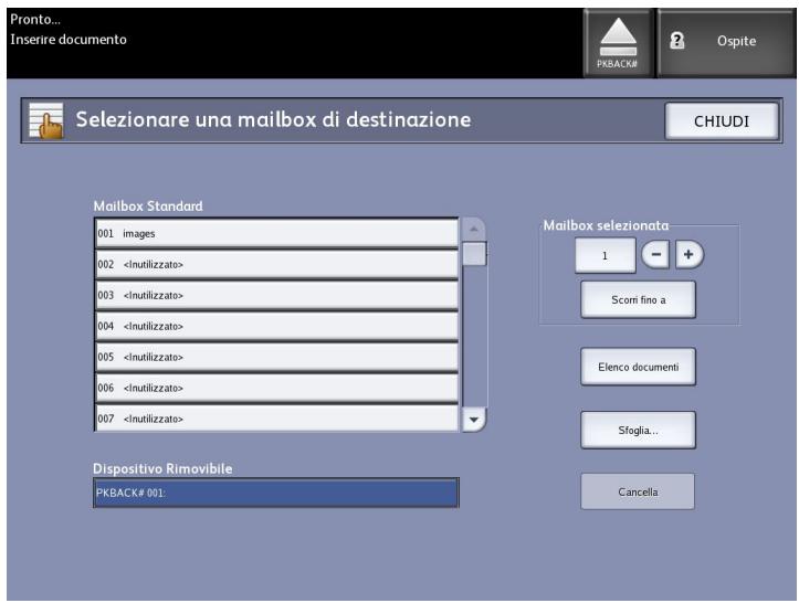 XEROX 6605 - Sélectionner List de documents. - 1