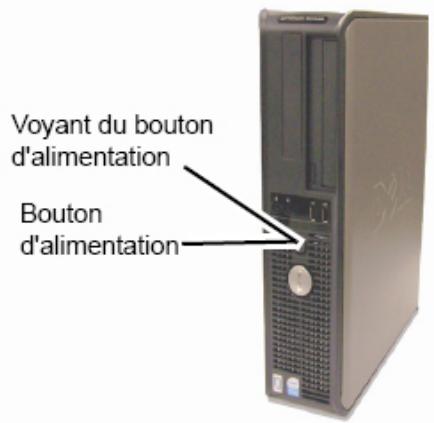 XEROX 6605 - Mise sous tension du système - 2