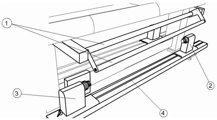 XEROX 8365 - Arrière / Dérouleur (*) - 1