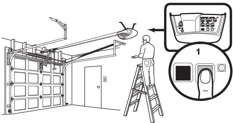CHAMBERLAIN 379E - STEP 4 PROGRAM TO OPENER - 1