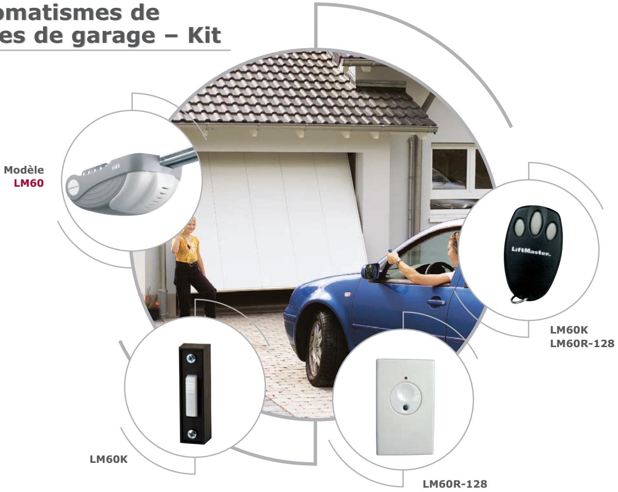 CHAMBERLAIN 5580-2 - Automatismes deportes de garage - Kit - 1