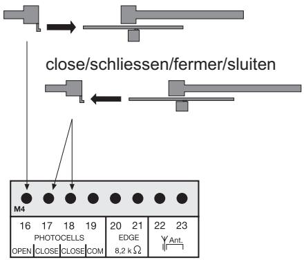 CHAMBERLAIN CB22 - FOTOCELBEVEILIGENGEN (OPTIONEEL) - 1