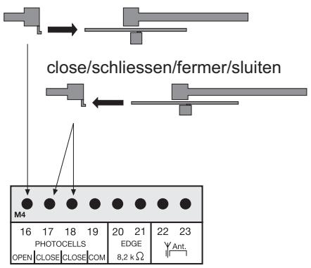 CHAMBERLAIN CB22 - Programmation du photocellule(s) failsafe 771E/770E - 1