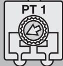CHAMBERLAIN CB22 - PT4 (potentiomètre 4): capteur RPM - 2