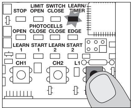 CHAMBERLAIN CB22 - Completamento dell'installazione/della programmazione - 5