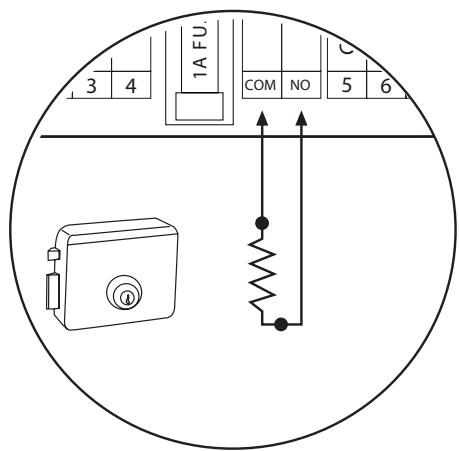 CHAMBERLAIN CB224 - ELECTRIC LOCK (OPTIONAL) Model: 600022 (24V) - 2