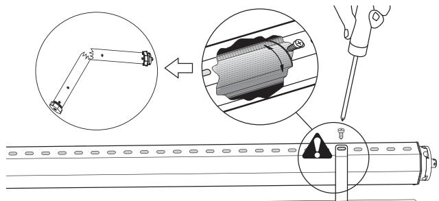 CHAMBERLAIN CRX151 - VEUILLEZ LIRE ATTENTIVEMENT LES INSTRUCTIONS SUIVANTES AVANT D'ÉFFECTUER LE REGLAGE DES POSITIONS DE FIN DE COURSE. - 1