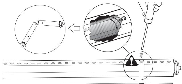 CHAMBERLAIN CRX251 - VEUILLEZ LIRE ATTENTIVEMENT LES INSTRUCTIONS SUIVANTES AVANT D'ÉFFECTUER LE REGLAGE DES POSITIONS DE FIN DE COURSE. - 1