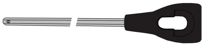 CHAMBERLAIN CRXN800 - 2) Boucle pour enclencher la manivelle: - 2