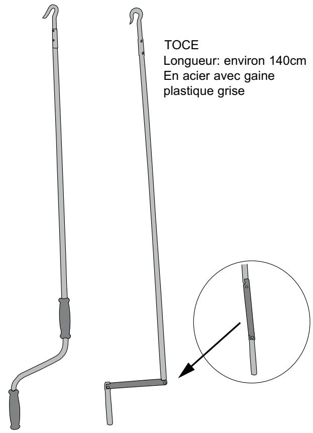 CHAMBERLAIN CRXN800 - 1) Manivelles - 1