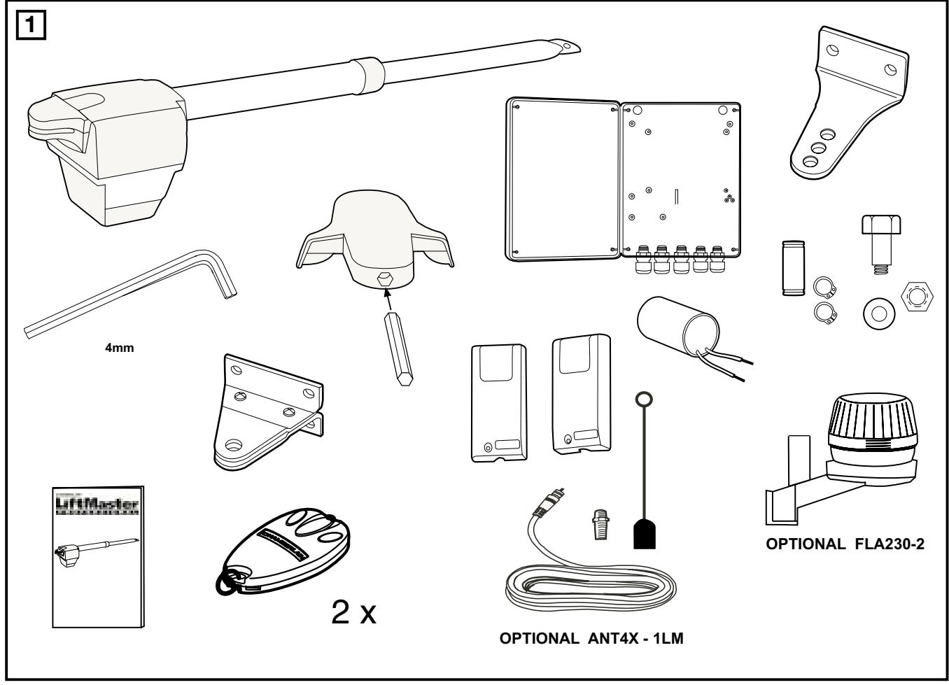 CHAMBERLAIN ECO300KS - LiftMaster ™ - 3
