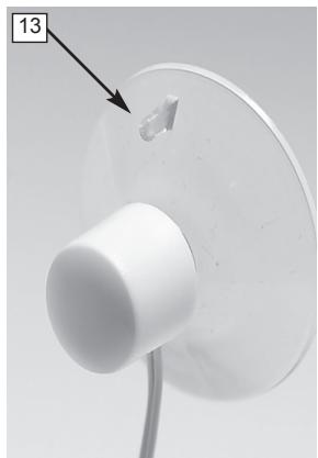CHAMBERLAIN GWAP120 - Raccordement du capteur solaire GWLS1 (accessoire) : - 3