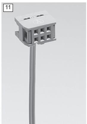 CHAMBERLAIN GWAP120 - Raccordement du capteur solaire GWLS1 (accessoire) : - 1