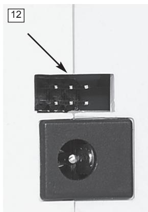 CHAMBERLAIN GWAP120 - Raccordement du capteur solaire GWLS1 (accessoire) : - 2