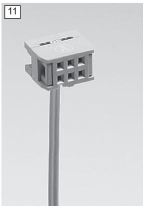 CHAMBERLAIN GWAP120 - Conectar el sensor solar GWLS1 (accesorio): - 1