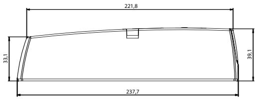 CHAMBERLAIN GWUP180 - Surface max. (surface = longueur x largeur) - 1