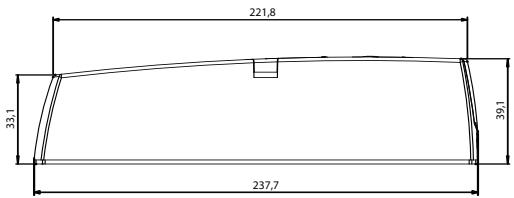 CHAMBERLAIN GWUP180 - Max. Fläche (Fläche = Länge x Breite) - 1