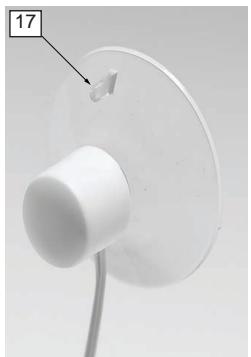 CHAMBERLAIN GWUP180 - Raccordement du capteur solaire GWLS1 (accessoire) : - 4