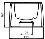 CHAMBERLAIN GWUP180 - Surface max. (surface = longueur x largeur) - 2