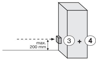 CHAMBERLAIN HC260ML - TYPISCHE CONSTRUCTIE VAN EEN INSTALLATIE: - 3