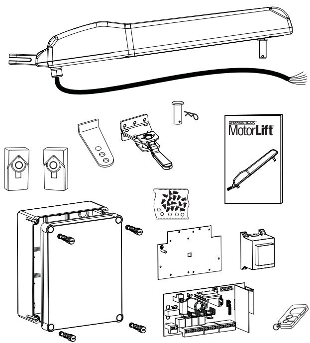 CHAMBERLAIN HC260ML - CONTENU DU CARTON HC260ML - 1