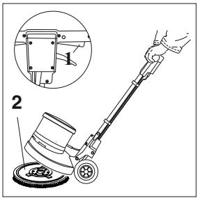 NILFISK SPINTEC 343 H - Démontage de l'accessoire - 1