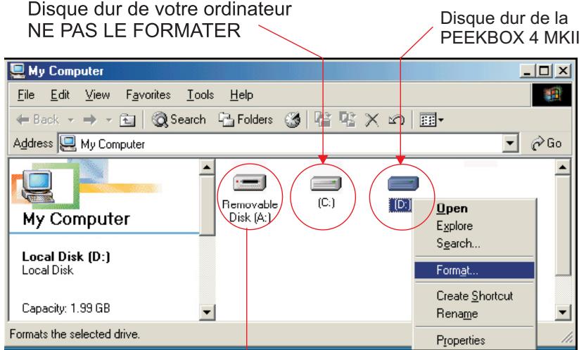 PEEKTON PEEKBOX 4 MKII - Sous Windows 98Se/Me (suite) - 2