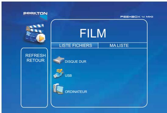 PEEKTON PEEKBOX 4 MKII - Création de MA LISTE "( Playlist) - 2