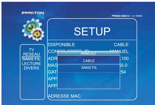 PEEKTON PEEKBOX 4 MKII - Se connecter au réseau sans fil - 2