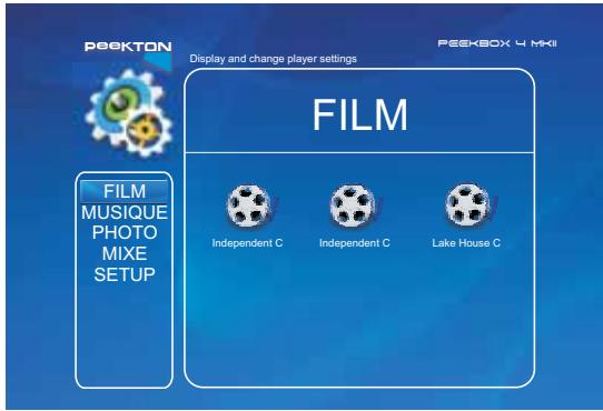 PEEKTON PEEKBOX 4 MKII - Lire un fjichier audio tout en regardant un diaporama - 1