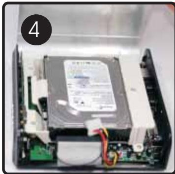 PEEKTON PEEKBOX 4 MKII - Installation du disque dur - 2