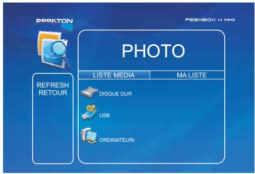 PEEKTON PEEKBOX 4 MKII - Lecture des fichiers image - 2