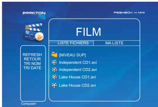 PEEKTON PEEKBOX 4 MKII - Création de MA LISTE "( Playlist) - 3