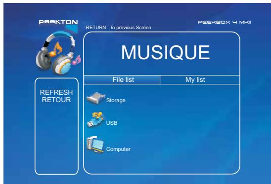 PEEKTON PEEKBOX 4 MKII - Lecture des fichiers audio en Mode Aléatoire / Séquentiel - 2