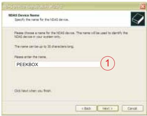 PEEKTON PEEKBOX 4 MKII - Installation du logitiel Ximeta (tm) NDAS SOFTWARE (Sur PC) - 1