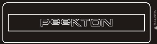 PEEKTON PEEKBOX 300 - Façade arrêté - 5