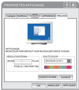 PEEKTON 19LC179 - Réglage de votre logiciel PC (Sur Windows XP) - 1