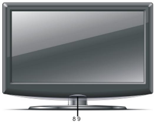 PEEKTON 19LC179DVD - Touches de réglage - 2
