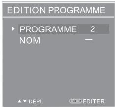 PEEKTON 22LC100HDR - Table des programmes - 1