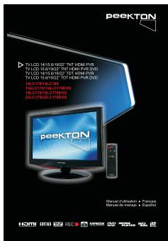 PEEKTON 22LC179 - Accessoires fournis - 2